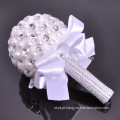 Beleza de pérolas de cristal promocional por atacado bouquet de casamento artificial bonito